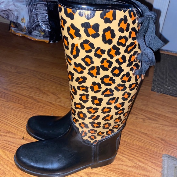 Coach Rainboots